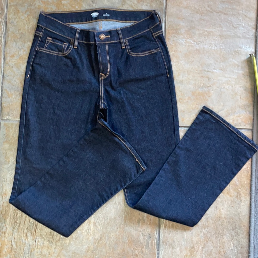 Old Navy Dark Rinse Diva Bootcut Jeans -  Size 4 Short